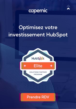 CTA hubspot menu