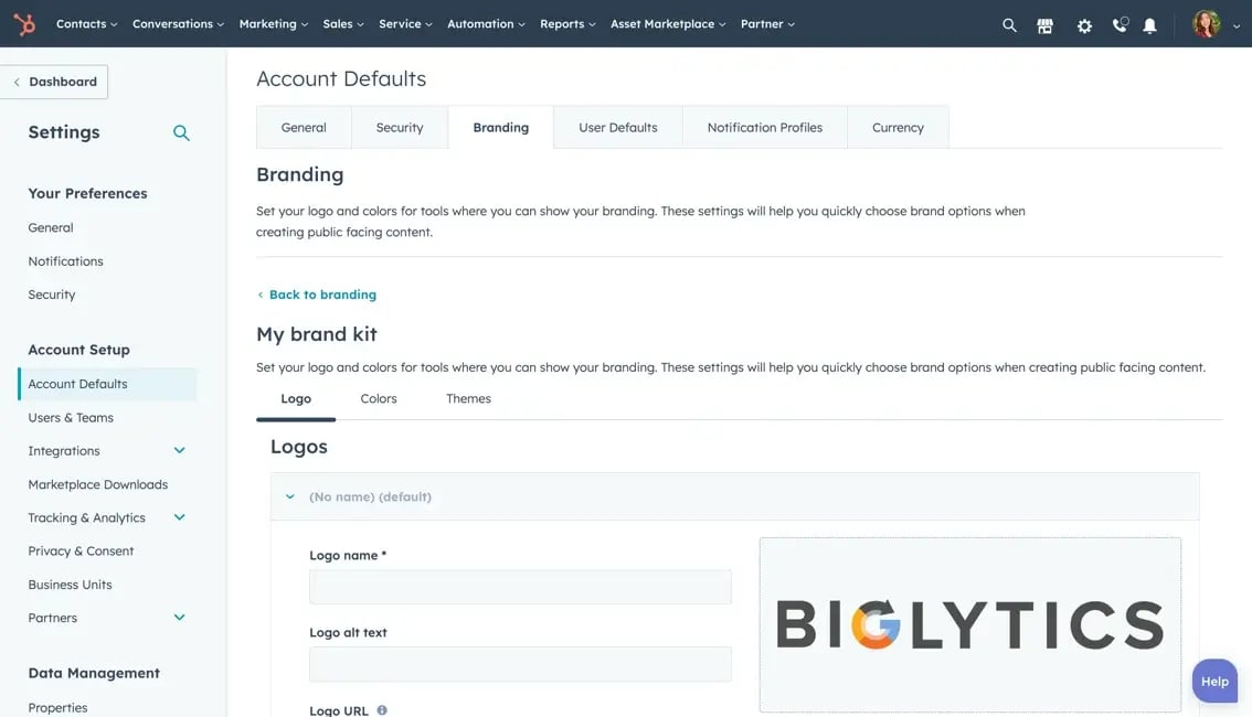 Business Units brand 