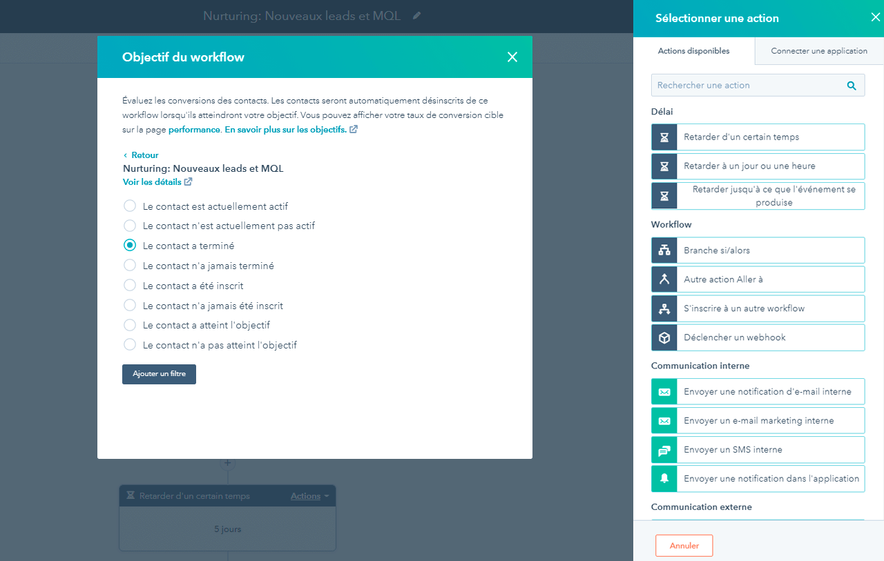 Lead nurturing automation