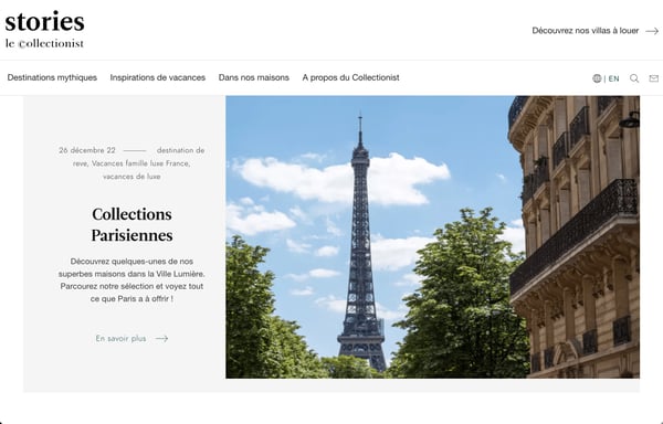 Site HubSpot - Le Collectionist