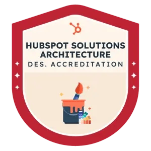 Accreditations Solutions Architecture Design HubSpot