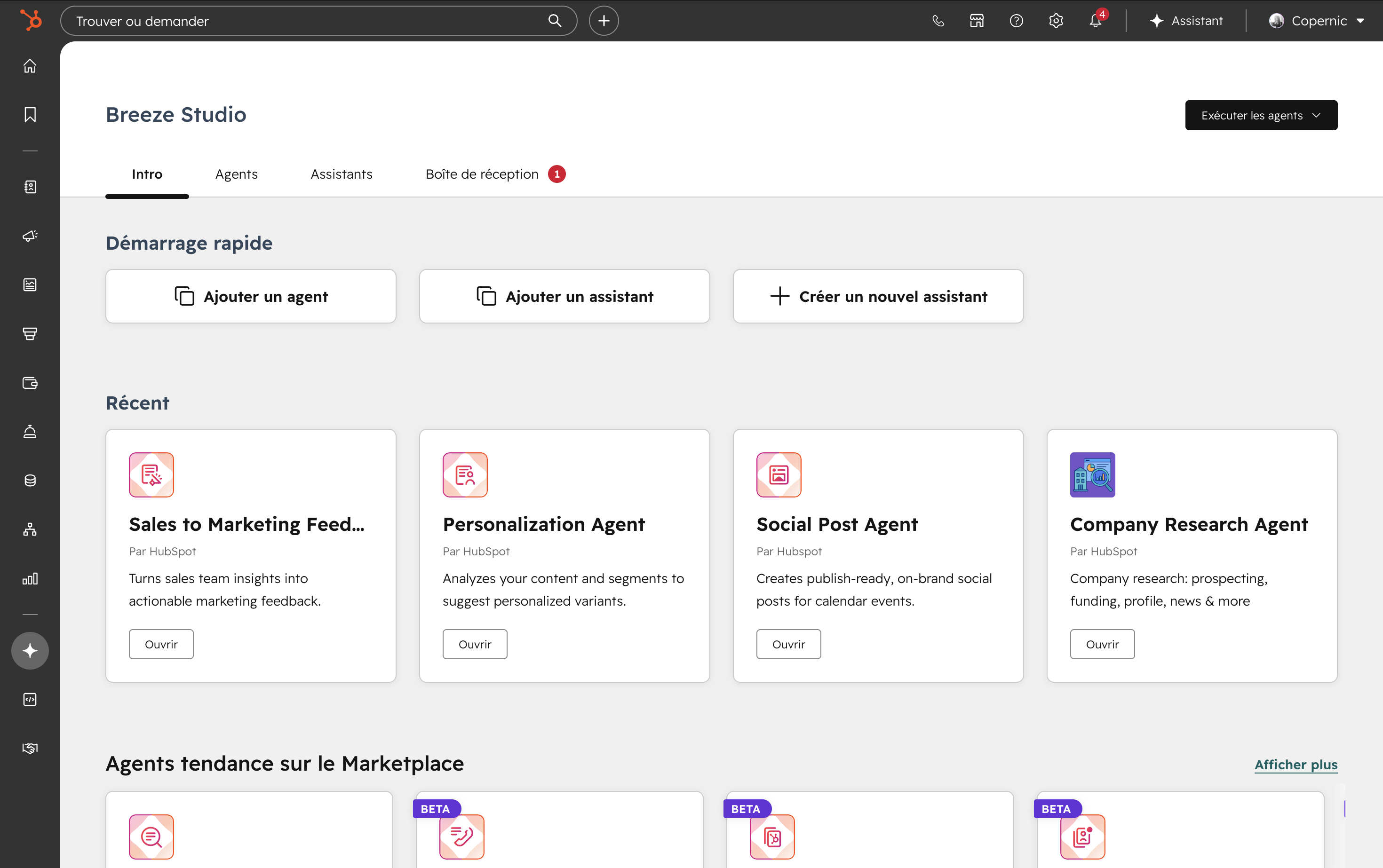 Breeze Studio - Hubspot