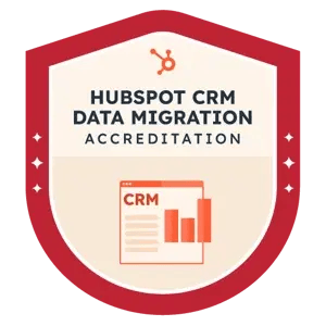 HubSpot CRM Data Migration accreditation