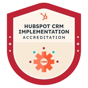 Hubspot CRM implementation accreditation