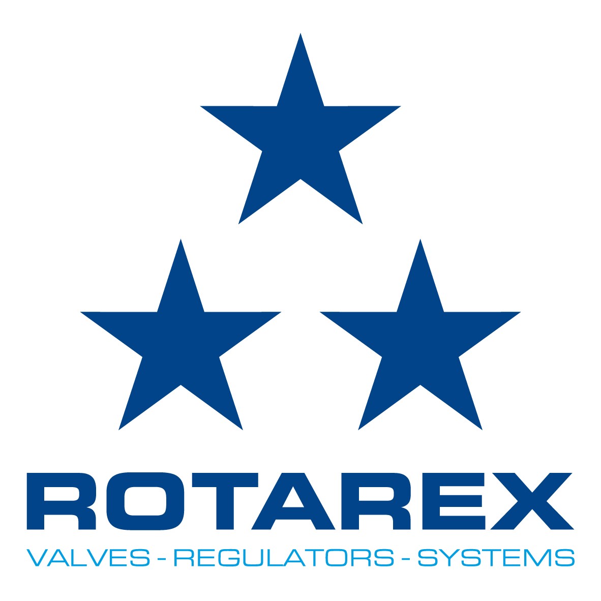 Logo de l'entreprise Rotarex, spécialiste des valves et systèmes de régulation