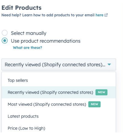 Shopify Hubspot