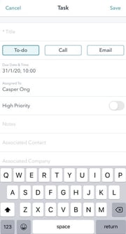 app Hubspot CRM
