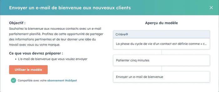 automatisation email