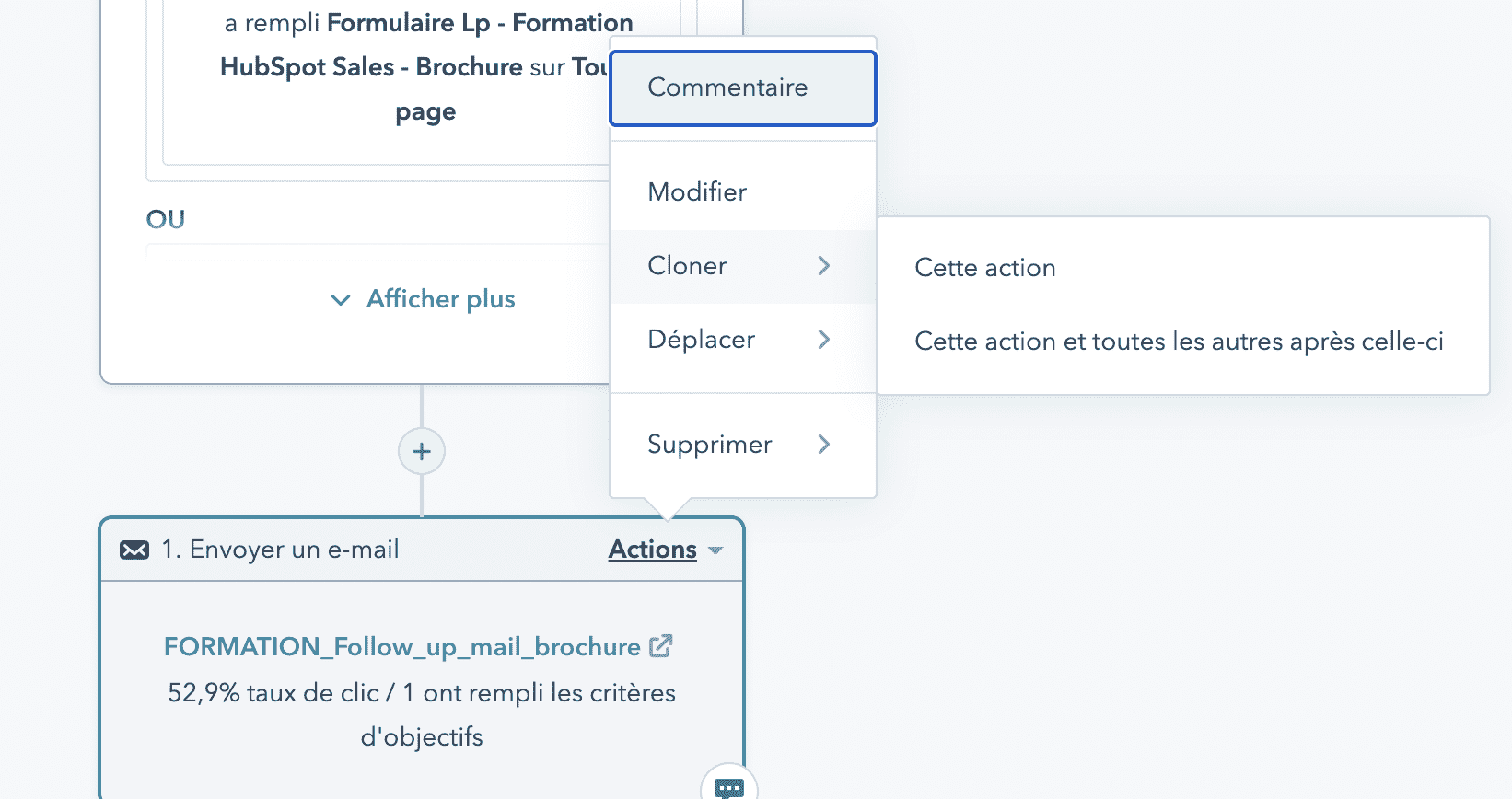 cloner branche workflow