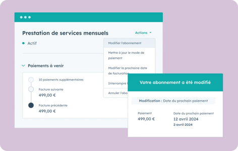 commerce hub hubspot abonnement