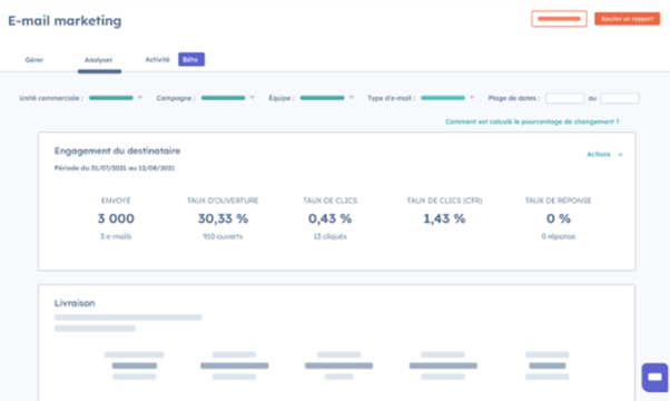 email marketing hubspot