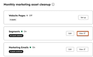 nettoyage de compte hubspot