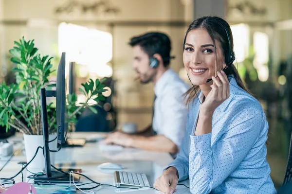 équipe de service client