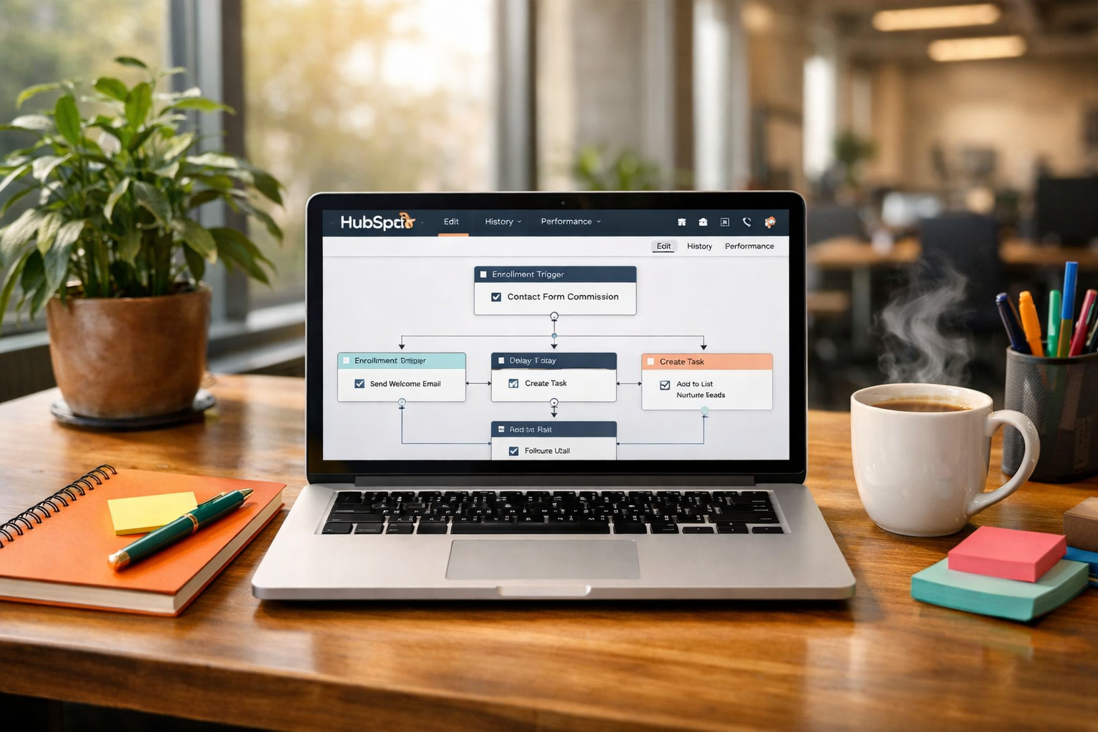 Claude IA workflow HubSpot